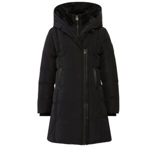Mackage Girls' Hooded Down Loulou Jacket Waterproof Front Zip pockets Size 10